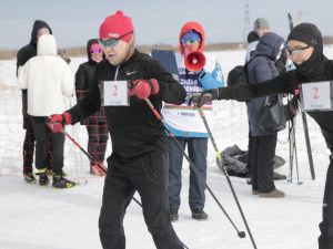 Профсоюзы Якутии провели эстафету по лыжным гонкам