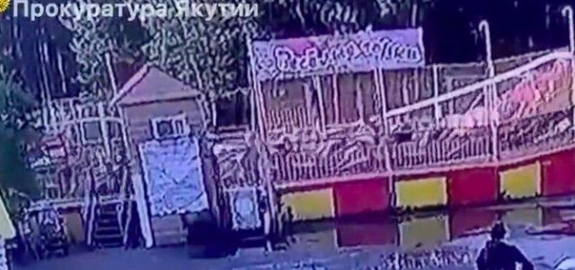 В городском парке Якутска произошло ЧП на аттракционе