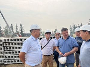 В Чурапчинском районе строят социальные объекты по программе комплексного развития сельских территорий