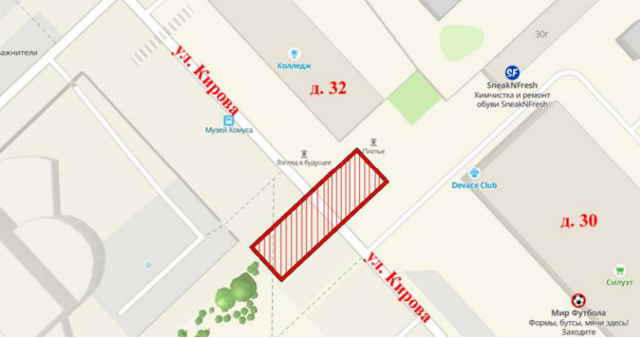 С 14 августа в Якутске будет временно ограничено движение по ул. Кирова