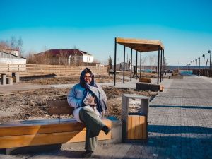 В Хангаласском районе Якутии открылся новый бульвар после благоустройства