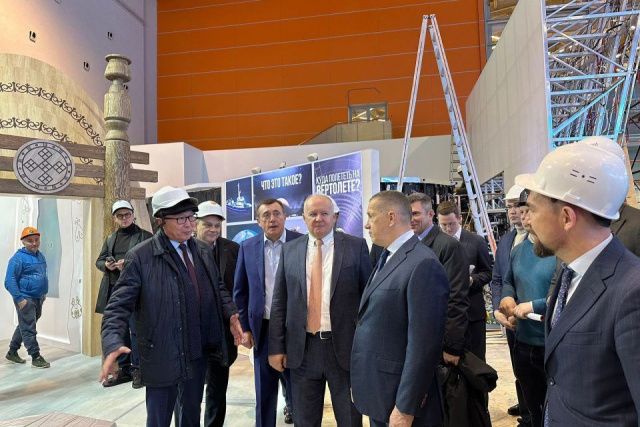 Завершается монтаж экспозиции Якутии на выставке-форуме «Россия» в Москве