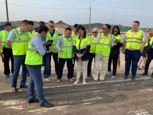 Первый зампред РС(Я) Алексей Колодезников проверил ход реконструкции дорог в Якутске
