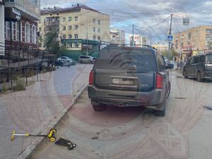 В Якутске водитель автобуса зажал дверьми ногу ребенка