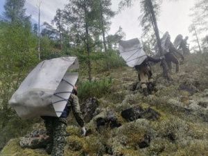 В Кобяйском улусе спасатели эвакуировали один из фрагментов ракеты-носителя