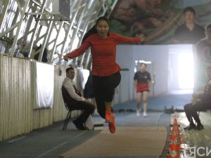 Евгения Адамова стала четырёхкратной чемпионкой Якутии по национальному многоборью