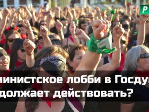 Партия «Новые люди» продолжает двигать западную феминистскую повестку 