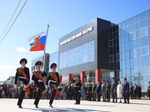 В День знаний в Якутии открыли новый учебный корпус кадетской школы
