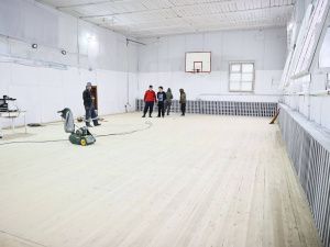 В коррекционной школе Олекминска к новому учебному году обновится спортзал