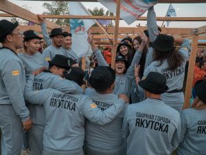 Команда города Якутска заняла 5 место в первом молодежном фестивале Якутии «ТАБЫС»