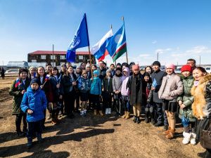 Айсен Николаев дал старт строительству школы-сада в селе Октемцы