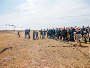 Айсен Николаев оценил работу беспилотников при мониторинге прохождения ледохода в Якутии