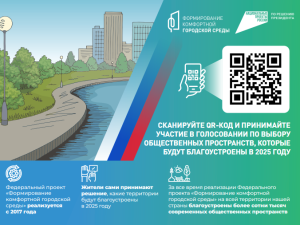 По всей России стартовало голосование за объекты благоустройства