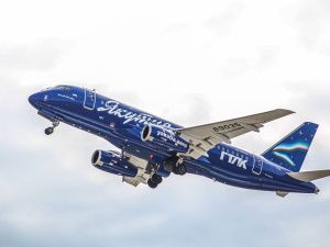 Воздушное судно SSJ-100 (RA 89035) авиакомпании «Якутия»  снова в эксплуатации