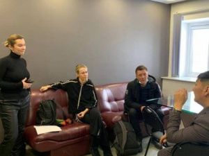 Ксения Собчак в Якутске. Она будет снимать передачу про якутское кино