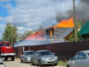 В селе Пригородный сгорели два частных дома