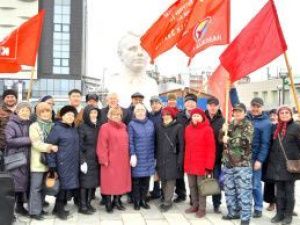 Митинг, посвященный Дню космонавтики