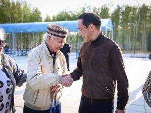 Городской парк Мирного готовится к масштабному благоустройству