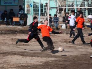 На базе исправительной колонии № 6 состоялся турнир по зимнему футболу среди осужденных