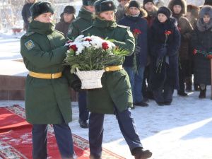 В Якутии почтили память павших на озере Ильмень воинов-якутян