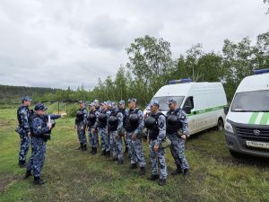 В УФСИН проведены тактико-строевые занятия с личным составом 