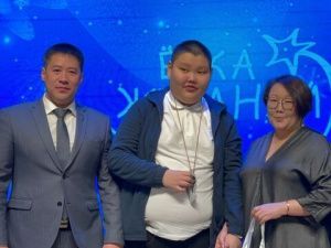 Юный якутянин из Амги получил подарок от Ил Дархана