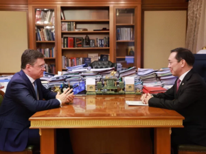 Айсен Николаев обсудил с Александром Новаком повышение эффективности энергетики Якутии