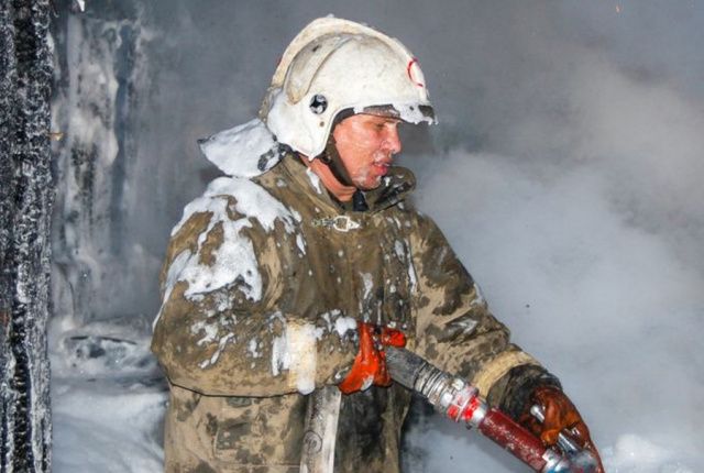 Якутия чествует своих пожарных