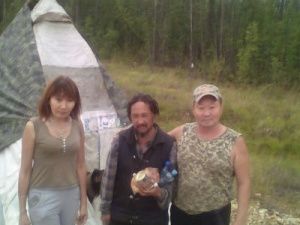 Якутский ходок, направляющийся пешком к Путину, обнаружился возле Алдана