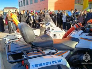 Инспекторы ГИМС провели профилактическое занятие со школьниками