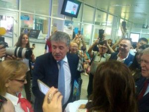 Фотофакт: Павел Грудинин прилетел в Якутск