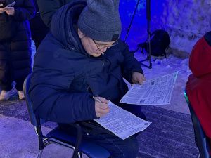 Географический диктант впервые написали на уникальной площадке «Царство вечной мерзлоты»