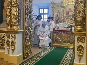 Архиерейские богослужения Рождественского сочельника в Преображенском соборе