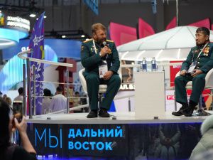 Герой России из Якутии Филипп Евсеев провел лекцию о СВО