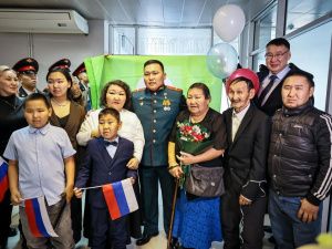 В Якутске встретили Героя России Родимира Максимова