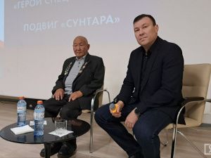 Юнармейцы, курсанты и кадеты встретились с отцом Героя России Дмитрия Егорова