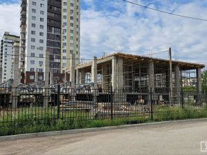 В строящейся школе самбо и дзюдо в Якутске возвели первый этаж