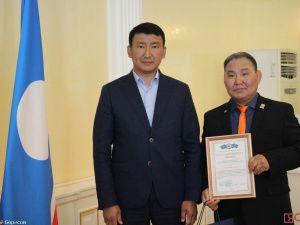 В Якутске чествовали победителей и призеров первого чемпионата мира по борьбе хапсагай