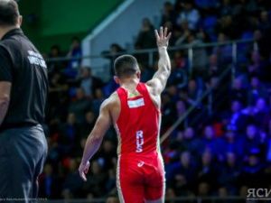 Евгений Жербаев стал самым результативным борцом на турнире Коркина