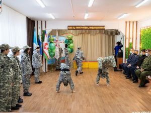 Клуб военно-патриотического воспитания открыли в селе Пригородном