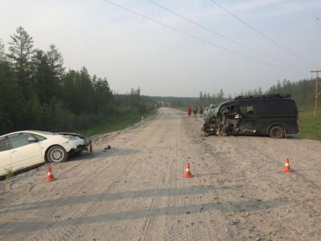 Смертельное ДТП в Томпонском районе