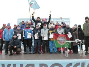 Профсоюзы Якутии провели эстафету по лыжным гонкам