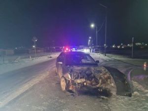 В Якутске при столкновении иномарок 6-летний мальчик получил перелом позвоночника