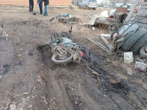 Попал в реанимацию: В Якутии подросток упал с мотоцикла