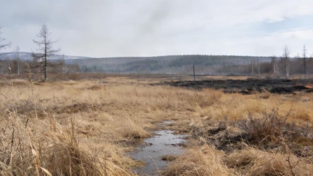 Якутянам напомнили о запрете на выжигание сухой травы