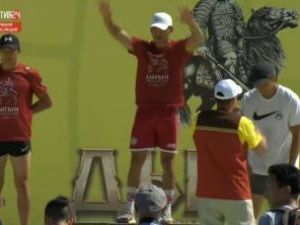 В беге на Играх Дыгына выиграл Тимофей Большаков