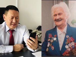 В Якутске поздравили участниц Великой Отечественной войны с наступающим женским праздником