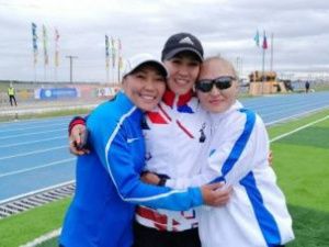 Первое золото Спортивных игр в Амге завоевала Сардана Трофимова