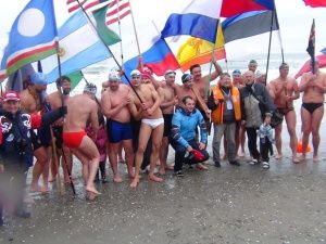 Якутский спортсмен повторил заплыв «Чукотка — Аляска»