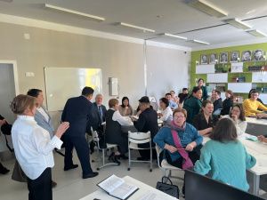 Центр «Мой Бизнес» провел мастер-класс «Бизнес-планирование как проектная деятельность учащихся» в Покровске